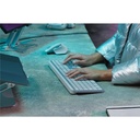 Logitech MX Keys S Keyboard Wireless Bluetooth Pale