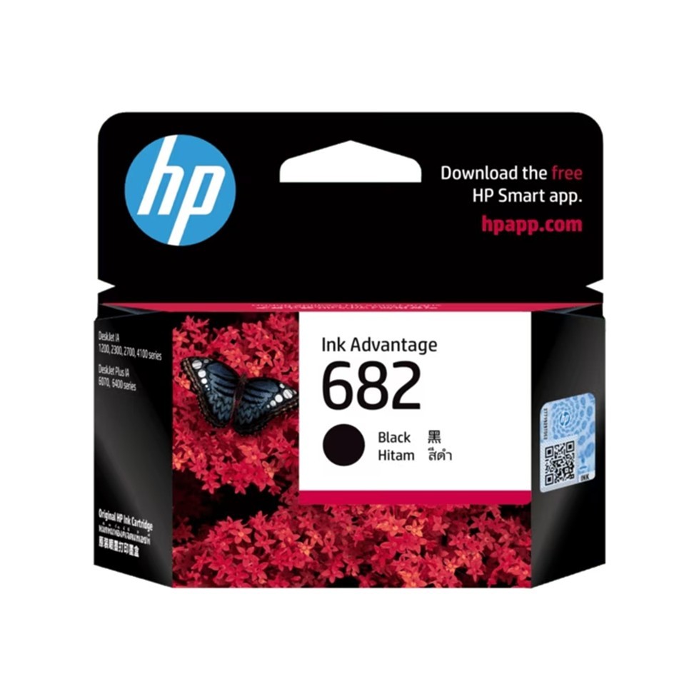 HP 682 Black Original Ink