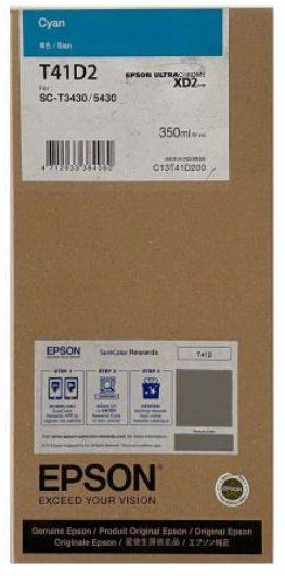 [C13T41D200] TINTA EPSON T41D200 CYAN (350ml)