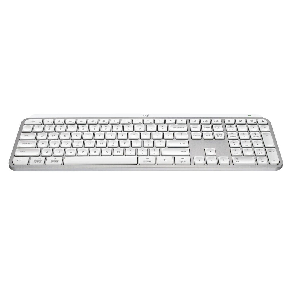 Logitech MX Keys S Keyboard Wireless Bluetooth Pale